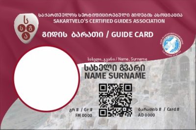 Guide card